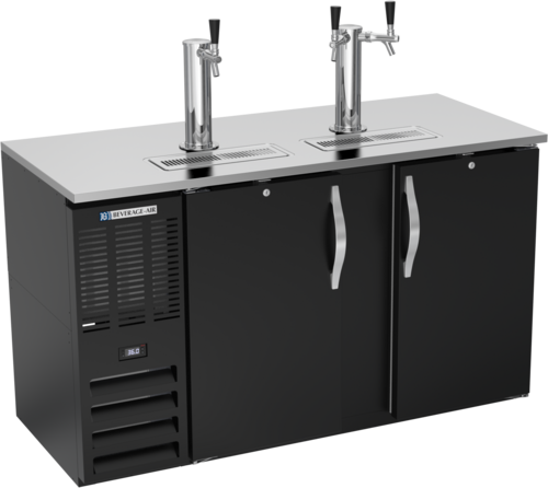 Beverage Air DDN58HC-B Draft Beer Cooler