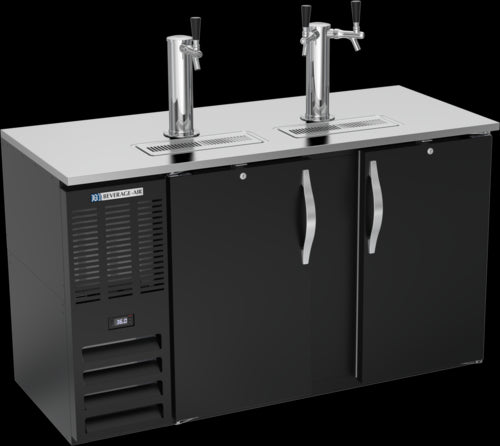 Beverage Air DDN58HC-B Draft Beer Cooler
