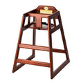 Alpine ALP412-01-MA High Chair, Wood