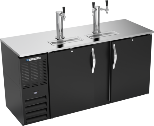 Beverage Air DDN68HC-B Draft Beer Cooler