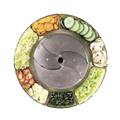 Robot Coupe 28064W Food Processor, Disc Plate, Slicing
