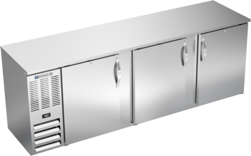 Beverage Air BBN94HC-S Back Bar Cabinet, Refrigerated