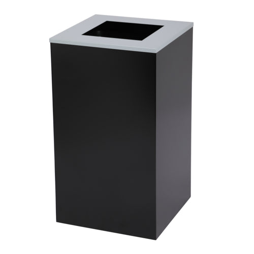 Alpine ALP4450-KIT-BLK-S Recycling Receptacle / Container, Metal