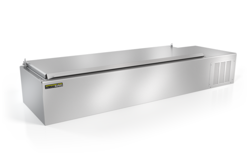 Silver King SKPS12A-ELUS1 Refrigerated Countertop Pan Rail