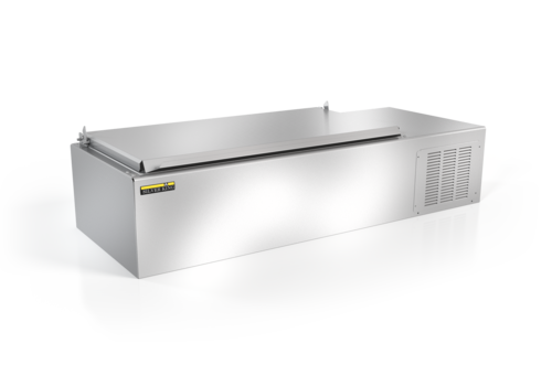 Silver King SKPS8A-ELUS1 Refrigerated Countertop Pan Rail
