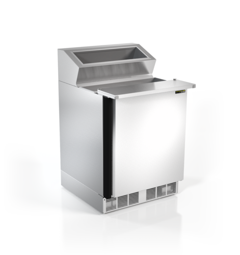 Silver King SKRNB27-ESUS5 Topping Dispenser, Refrigerated