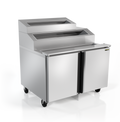 Silver King SKRN48-ESUS1 Topping Dispenser, Refrigerated