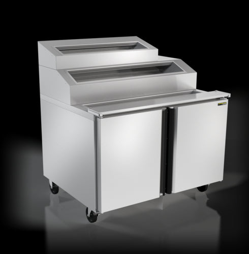 Silver King SKRN48-ESUS1 Topping Dispenser, Refrigerated