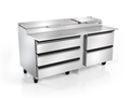 Silver King SKPZ72-EDUS2 Refrigerated Counter, Pizza Prep Table