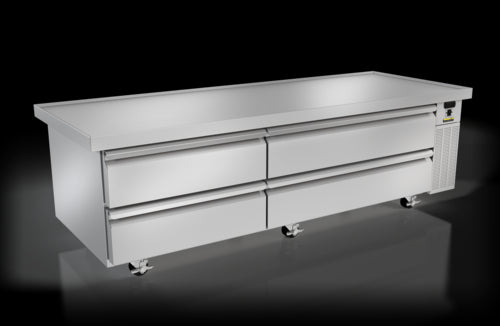 Silver King SKRCB84H-EDUS3 Equipment Stand, Refrigerated Base