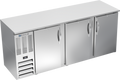 Beverage Air BBN78HC-S Back Bar Cabinet, Refrigerated