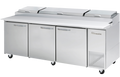 Blue Air BAPP93-HC Refrigerated Counter, Pizza Prep Table