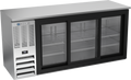 Beverage Air BBN72HC-F-GS-S Back Bar Cabinet, Refrigerated
