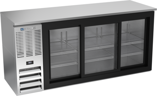 Beverage Air BBN72HC-F-GS-S Back Bar Cabinet, Refrigerated