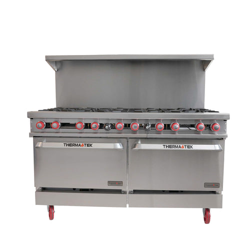 Therma-Tek TMD60-10-2 Range, 60" Restaurant, Gas