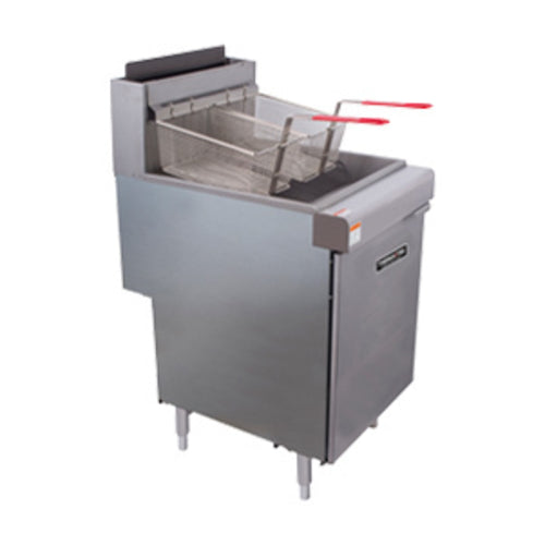 Therma-Tek TEK40-N Fryer, Gas, Floor Model, Full Pot