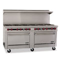 Therma-Tek TMD72-12-2 Range, 72" Restaurant, Gas