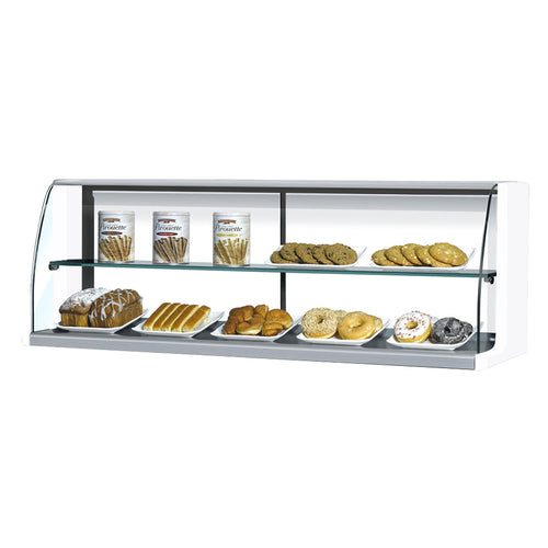 Turbo Air TOMD-75HW(B) Display Case, Non-Refrigerated Countertop