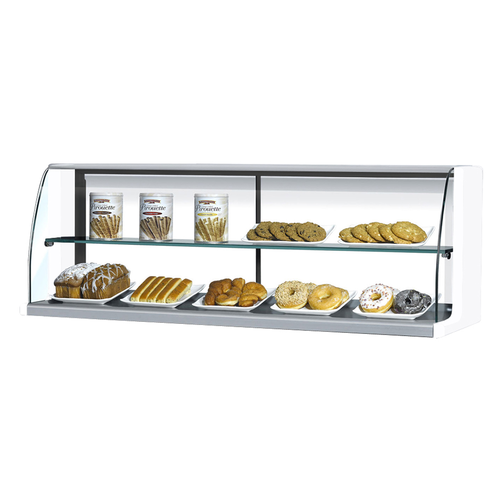 Turbo Air TOMD-75HW(B) Display Case, Non-Refrigerated Countertop