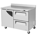 Turbo Air TWR-48SD-D2-N Refrigerated Counter, Work Top