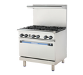 Turbo Air TAR-6 Range, 36" Restaurant, Gas