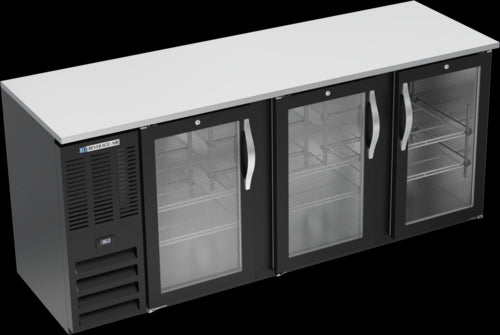Beverage Air BBN78HC-G-B Back Bar Cabinet, Refrigerated