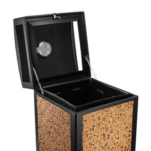 Alpine ALP472-40-STO Trash Receptacle, Outdoor/Indoor