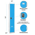 Alpine ADI629-201-BLU Locker
