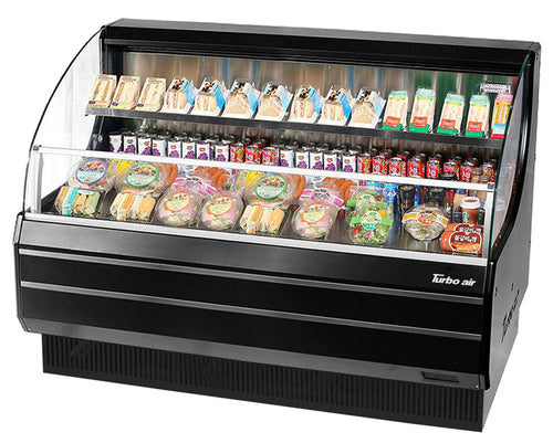 Turbo Air TOM-60LW(B)-N Merchandiser, Open Refrigerated Display
