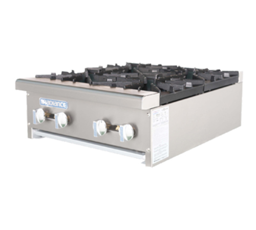 Turbo Air TAHP-24-4 Hotplate, Countertop, Gas