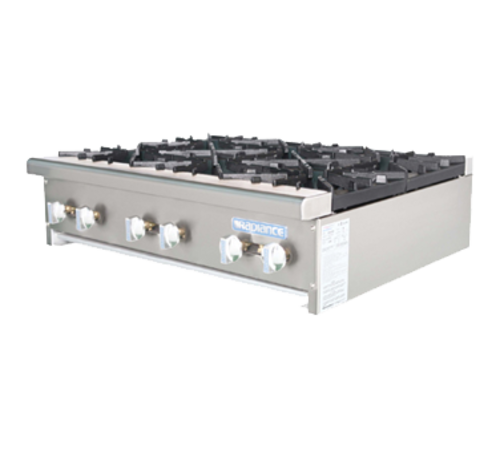 Turbo Air TAHP-36-6 Hotplate, Countertop, Gas