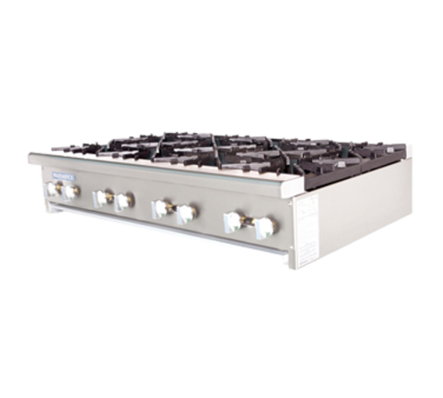 Turbo Air TAHP-48-8 Hotplate, Countertop, Gas