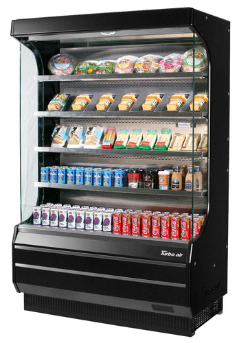 Turbo Air TOM-50W(B)-N Merchandiser, Open Refrigerated Display