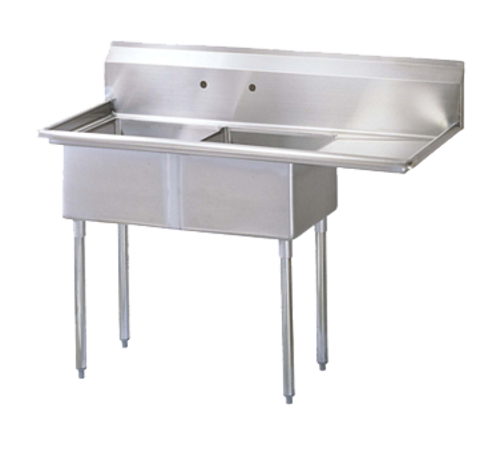 Turbo Air TSA-2-R1 Sink, (2) Two Compartment