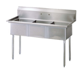 Turbo Air TSA-3-N Sink, (3) Three Compartment