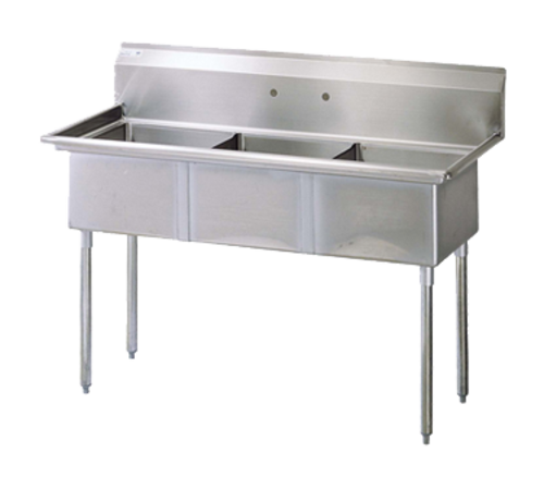 Turbo Air TSA-3-N Sink, (3) Three Compartment