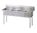 Turbo Air TSA-4-N Sink, (4) Four Compartment