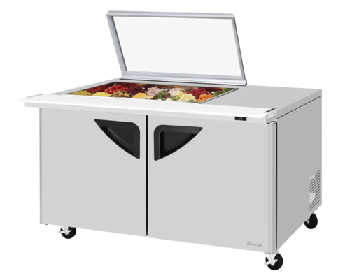 Turbo Air TST-60SD-18M-N-GL(-LW) Refrigerated Counter, Mega Top Sandwich / Salad Unit