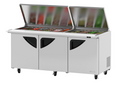 Turbo Air TST-72SD-30-N-FL Refrigerated Counter, Mega Top Sandwich / Salad Unit