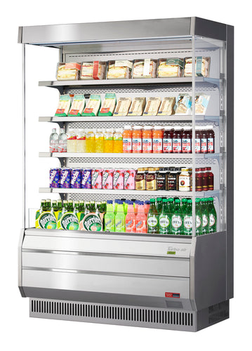 Turbo Air TOM-50S-N Merchandiser, Open Refrigerated Display