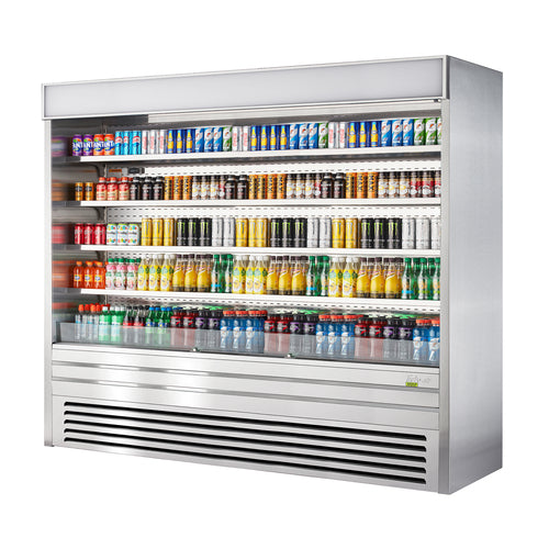 Turbo Air TOM-96ES-N Merchandiser, Open Refrigerated Display