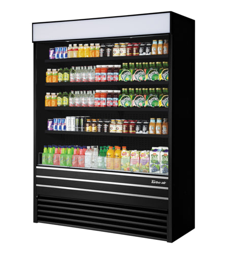 Turbo Air TOM-60EB-A-N Merchandiser, Open Refrigerated Display