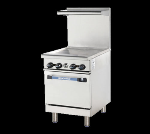 Turbo Air TAR-24G Range, 24" Restaurant, Gas