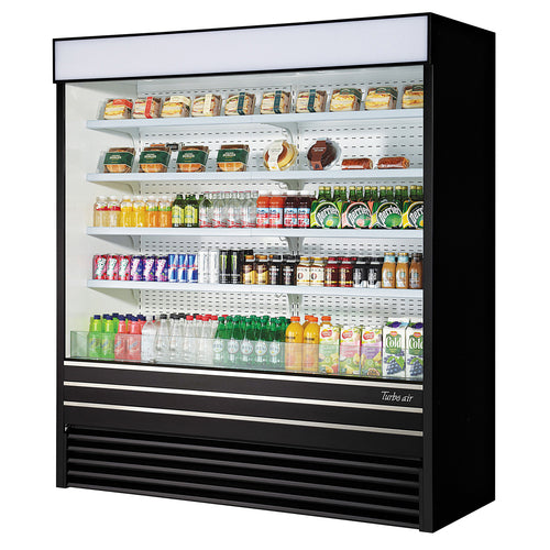 Turbo Air TOM-96EB-N Merchandiser, Open Refrigerated Display