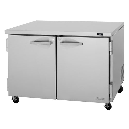 Turbo Air PUR-48-N(-AL) Refrigerator, Undercounter, Reach-In