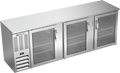 Beverage Air BBN94HC-FG-S Back Bar Cabinet, Refrigerated
