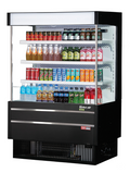 Turbo Air TOM-40MSEW(B)-N Merchandiser, Open Refrigerated Display