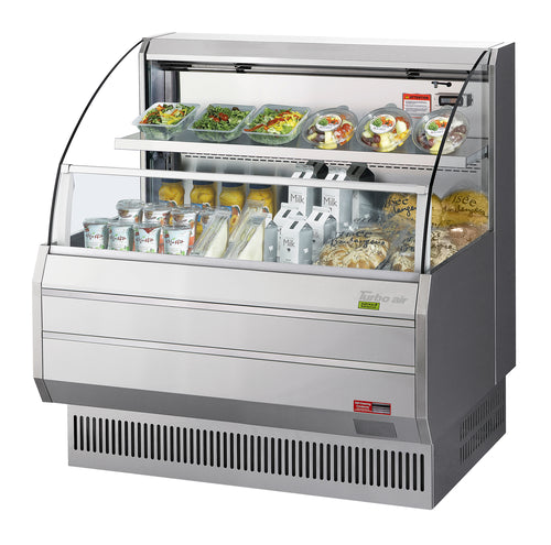 Turbo Air TOM-40LS-N Merchandiser, Open Refrigerated Display