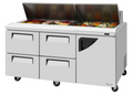 Turbo Air TST-72SD-D4R-N Refrigerated Counter, Sandwich / Salad Unit