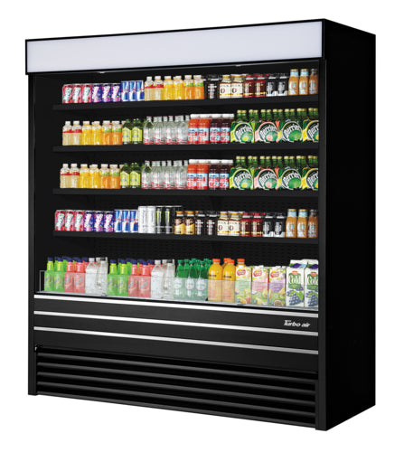 Turbo Air TOM-72EB-A-N Merchandiser, Open Refrigerated Display